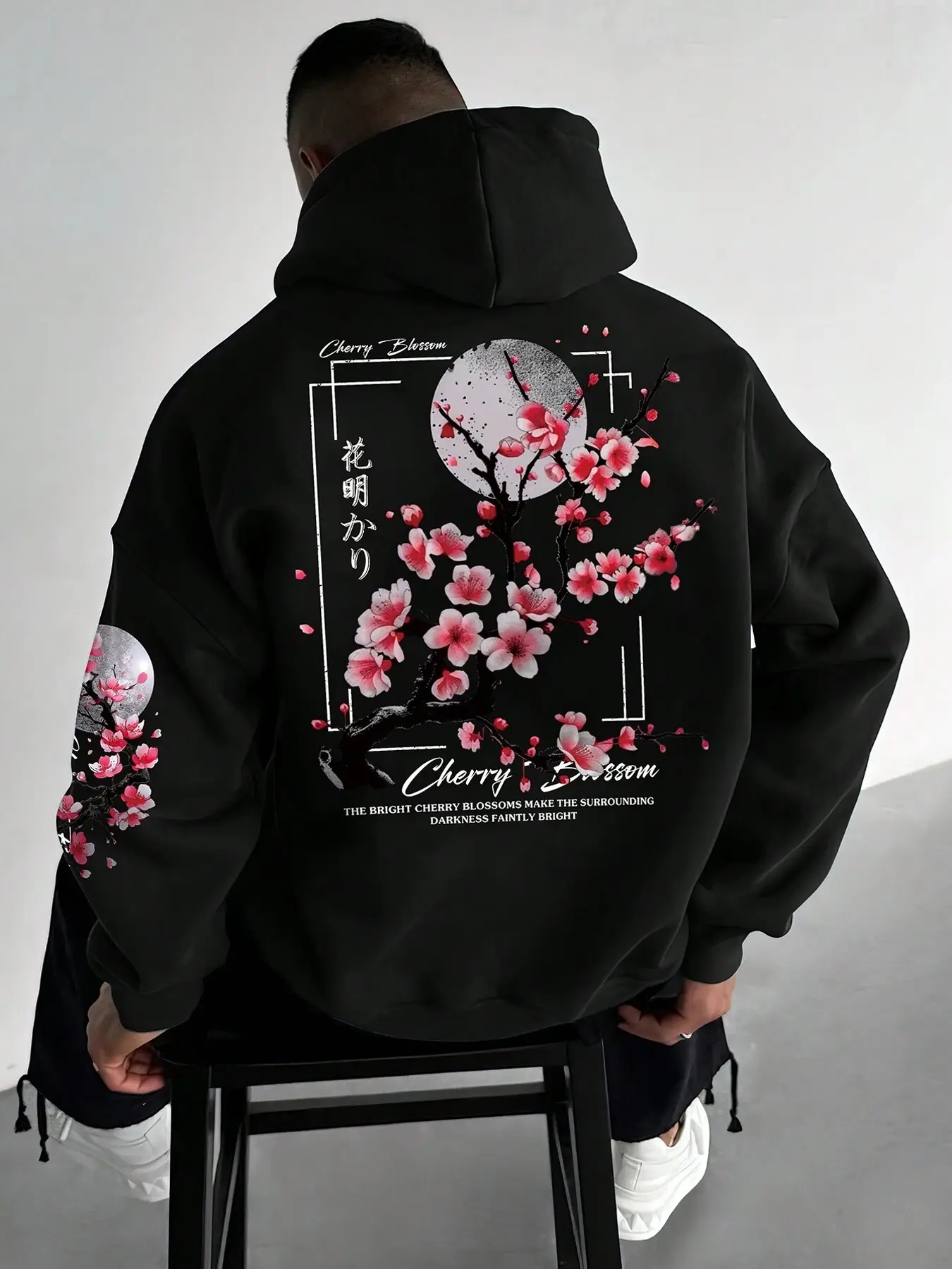 flower printed hoodie - TikTok Shop