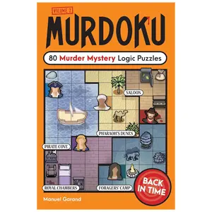 Murdoku Volume 2: Back in Time: 80 Murder Mystery Logic Puzzles - Manuel Garand - Paperback