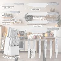 White (solid wood blade holder)