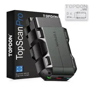 TOPDON Topscan PRO 2026 Wireless OBD2 Scanner Code Reader Key Coding Diagnostic Car Vehicle car reader car reader bi-directional scanner repair guide
