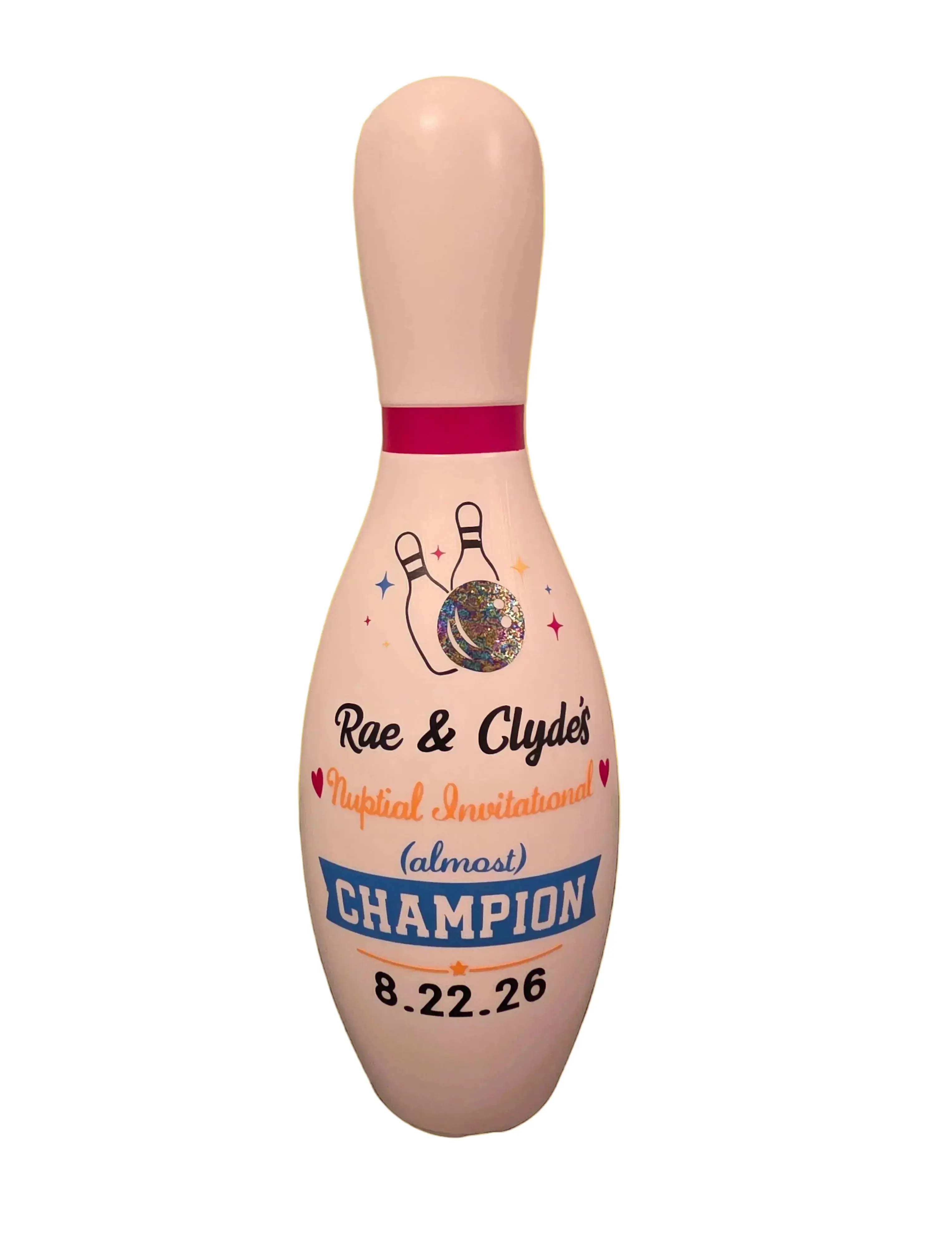 Personalized Mini Bowling Pin | Custom Bowling Gift