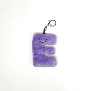 Alphapals® 4" Plush Letter E Keychain