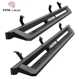 OEDRO Drop Running Boards Compatible with 2022-2024 Toyota Tundra Double /CrewMax Cab Cab 4 Door, Off-Road Side Steps, Black Powder Coated Nerf Bars