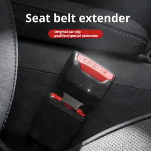 Heavy Duty Car Seat Belt Buckle Holder Clip Easy Pull Assistant for Rear Seat Car Accessories Compatible with Most Cars and Vehicles