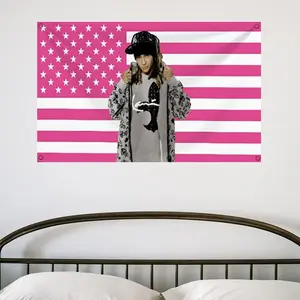 Rock Band T-Tom Kaulitz Custom Flag Cool Flag Banner Room Boys University Dormitory Bedroom Men's Nest Wall Decoration