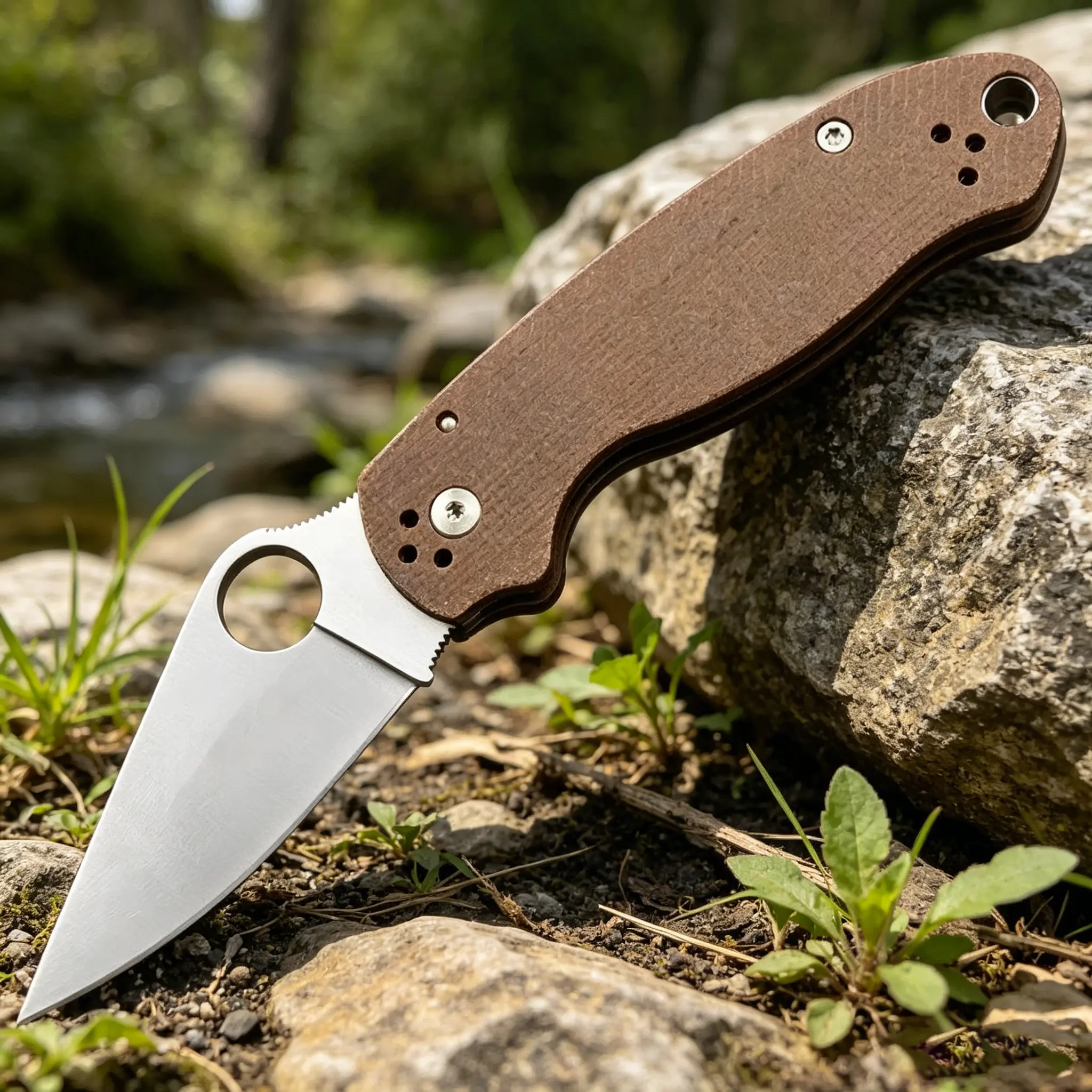 3.46" Pocket Knife for Men, Sharp Blade Linen Handle Pocket Folding Knives with Clip,  EDC Knives for Survival Camping Fishing Hiking Women