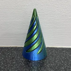 Spiral Cone Fidget - 3D Printed