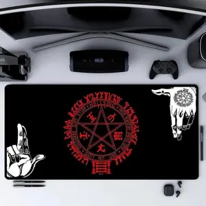 Hellsing Desk Mat Dark Anime Lover Gift Allucard Mousepad Anime Geek Desk Mat Hellsing Mousepad Dark