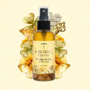 CIRCE Road Opener Mist 2 oz New Beginnings & Opportunity Spray Orange Peel & Road Opener Herb for Refreshing Environment Body Unisex Fragrance