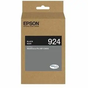 Epson 924 Original Standard Yield Black Ink Cartridge - High-Resolution Inkjet Printing