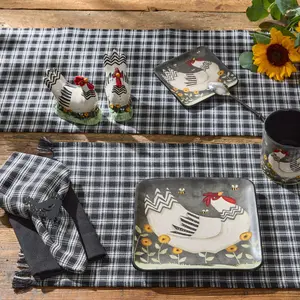 Stanton Black Placemats