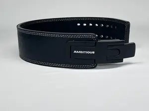 Ambitious Lifters 13MM Classic Lever Belt for Heavy Lifting - Sturdy Design & Safety Features - Industry-Standard Powerlifting Belt