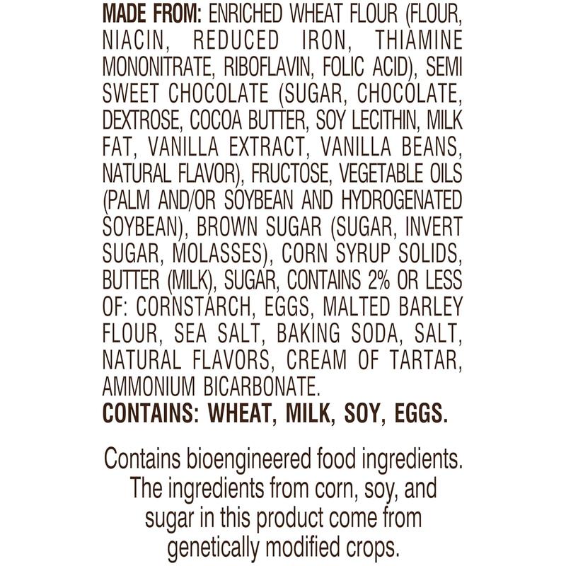 Pepperidge Farm Soft Baked Newport Dark Chocolate Cookies with Sea Salt, 8.6 Oz Bag (8 Cookies)