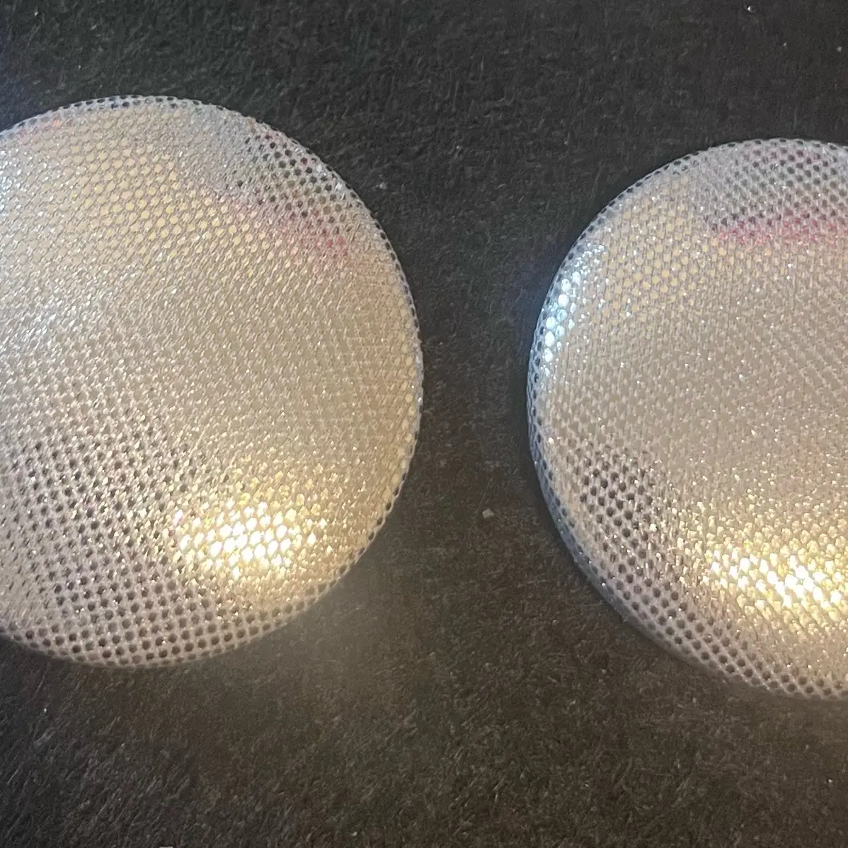 Button Earrings