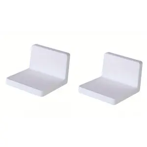 2 Pack No Drill Floating Wall Shelves | Adhesive Mount Invisible Floating Shelf for Bathroom Kitchen Living Room Bedroom & Study | Decorative Storage Rack for Home Decor & Organization | Renter Friendly Space Saver, Perfect for Small Rooms & Gifts