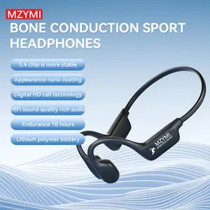 MZYMI 18H ultra long battery life Open-Ear Wireless Bone Conduction Sport Headphones - Wireless Earphones for Workouts and Running