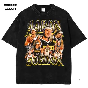 Vintage Aaron Gordon Graphic Tee, Basketball Classic T-Shirt, Game Day Shirt,Unisex Streetwear Tee, cotton crewneck shirt,Trending, All Size, Gift Basketball fans
