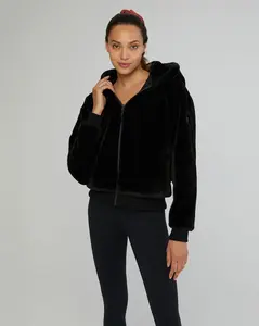 Faux Fur Bomber Jacket