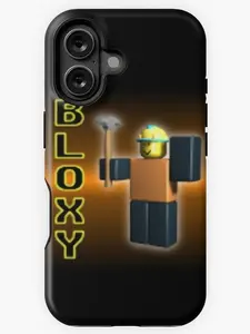 Roblox Bloxy Cola HD Tough Phone Case Compatible with iPhone X 11 12 13 14 15 16 Pro Max Durable Shockproof 2D Design Polycarbonate TPU Protection