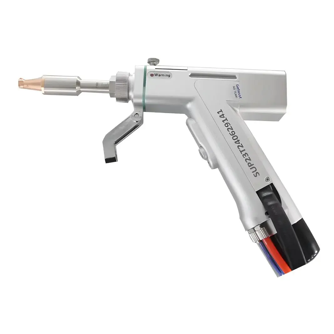 MCWlaser 3000W SUP23T Handheld Laser Welding Gun, Single Wobble Technology for Perfect Seams on Steel, Aluminum & Stainless Steel in Metal Workshops. If unsuitable, contact us for alternative solutions!