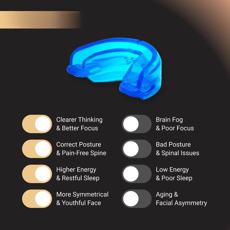 Dental Guards & Better Sleep Soft Wearable Appliance Anti-snoring 2-in-1 Night Mouth Guard for Snorers & Teeth Grinders Ultra-Comfortable Fit Food-Grade Material Customizable Moldable Design Durable & Convenient for Home & Travel