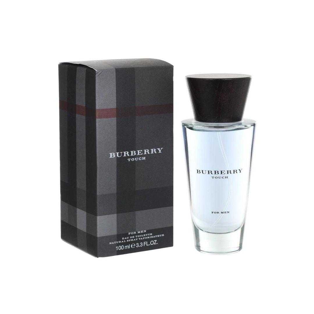 BURBERRY Touch EDT Spray for Men 3.3oz / 100ml – Aromatic Warm Spicy Woody Fragrance with Vanilla, Luxurious Perfume Scent