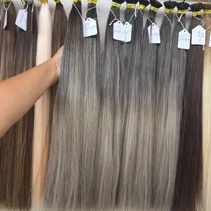 Balayage Extensions in Itips 100% Human Hair Ready to Apply WITH Beads