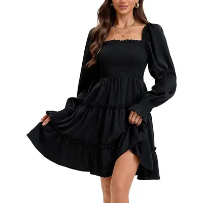 beautycounter little black dress Fashionably Late Velvet Mini Dress In Black – Impressions Online Boutique main image 0