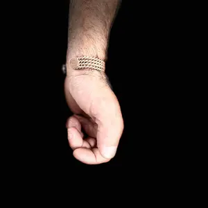 Unisex Solid copper bracelet  for men or women  .  4 strand twisted with makers mark