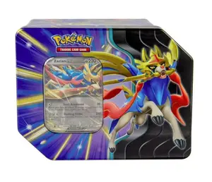 Pokemon TCG: Zacian or Koraidon ex Slashing Legends Scarlet & Violet Tin