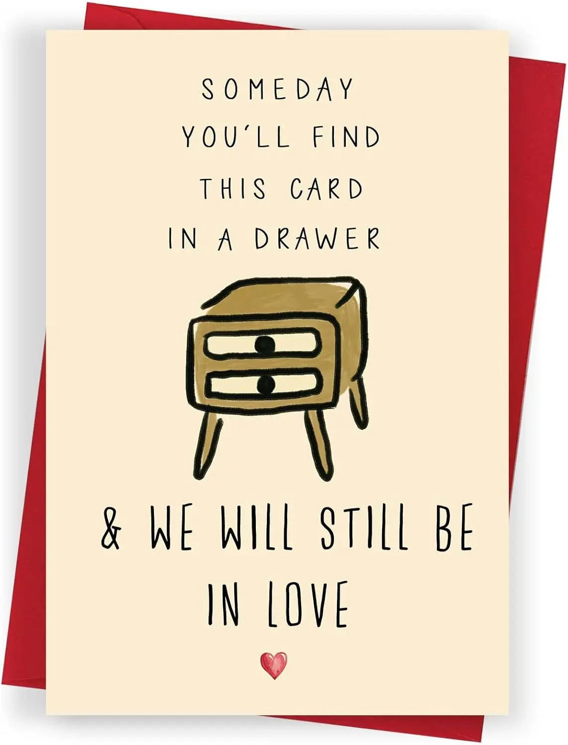 Mother's Day Gift Funny Anniversary Card – Romantic Gift for Him or Her, Husband, Wife, Boyfriend, or Girlfriend