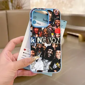 Rapper K-King Von Phone Case, Compatible with iPhone Models 17-11 Pro Max, Soft Tpu Material, Dual Layer Protection Design
