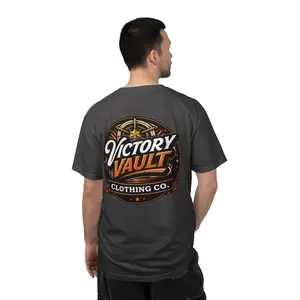 Victory Vault logo Unisex T-Shirt | Vintage emblem chest and back print