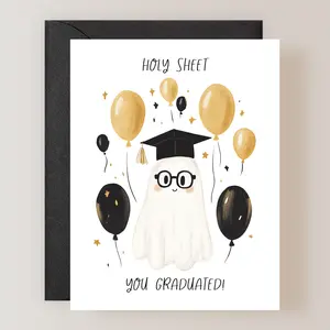 Funny Graduation Card, College Graduation Card