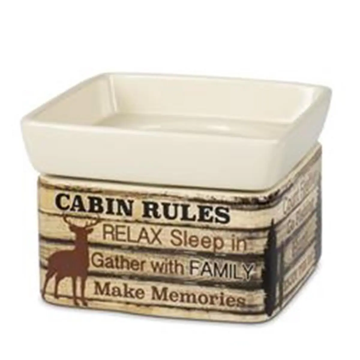 212 MAIN Ceramic Aroma Oil Scented Wax Warmer - Home Fragrance Diffuser with Light, Decorative Jar Relaxation Aid for Home Care Supplies