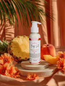 Pineapple Peach Niacinamide Body Silk for Soft Moisturized Skin