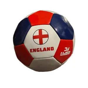 ESPNFC Soccer Ball, England Official Design, Size 5 Red White Blue