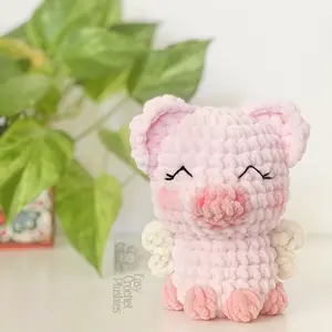 No Sew Pig Crochet Pattern