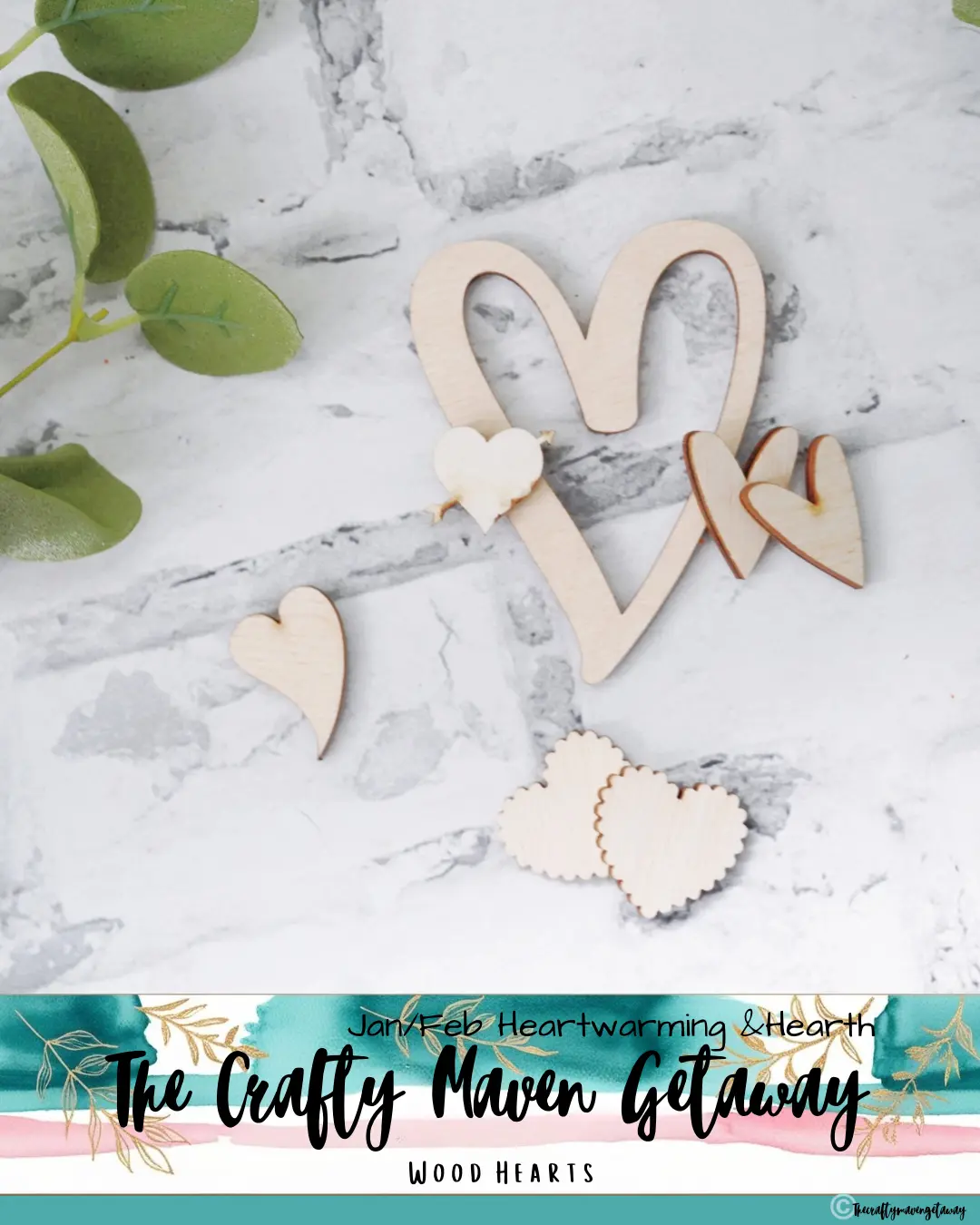 Heartwarming & Hearth Wooden Hearts