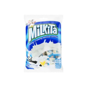 Milkita Vanilla Milk Candy 119g - Indonesian Creamy Sweet Treat, Bulk Pack