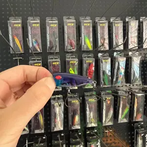 Large brand replica version, popular, 1pcs, Luya bait micro object mini wave crawling collision water wave lying floating water mouth white stripe upturned mouth red eye water surface special fake bait