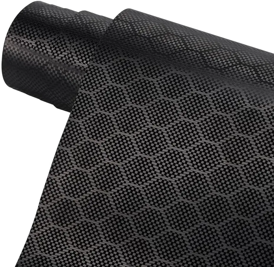 Honeycomb Carbon Fiber Vinyl Wrap, Anti-Wrinkle Hex Pattern Car Film with Air Release Technology, Self-Adhesive DIY Protective Wrap for Auto Exterior & Interior Decoration