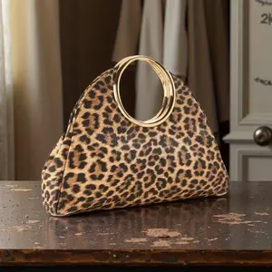 Vintage Leopard Handbag