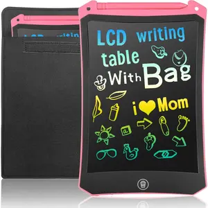 LCD Writing Tablet for Kids Doodle Board with Bag, Electronic Sketch Drawing Tablet Drawing Pad Activity Games Drawing Board, LEYAOYAO Toddler Travel Learning Toy - Gift for 3-6 Years Old Girl Boy springtok