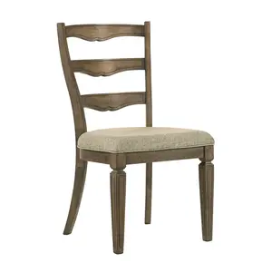 Indoor Modern Wooden Dining Chairs, Chairs for Living Room, Bedroom Furniture, Set of 2, Oak