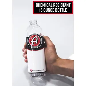 Heavy Duty Chemical Resistant Bottle and Sprayer (16 oz, 3 Pack) - Empty Labeled for Refills