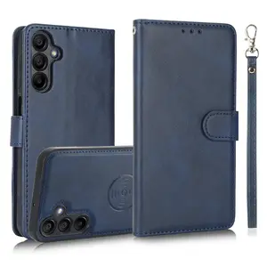 Shockproof Phone Case Protector with Card Holder, PU Leather Cover Phone Case with Kickstand, Phone Accessories for Samsung Galaxy A16 A15 A14 A13 A12 A33 A34 A52 A53 A54 A55 A72 A73, Protective