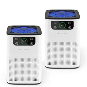 3-in-1 Filtration Air Purifier for Home, Aromatherapy Function, Compact H13 HEPA Filter for Dander Pollen Odor, Office Living Room Bedroom Kitchen, White, 2 Pack Household Appliances air purifier