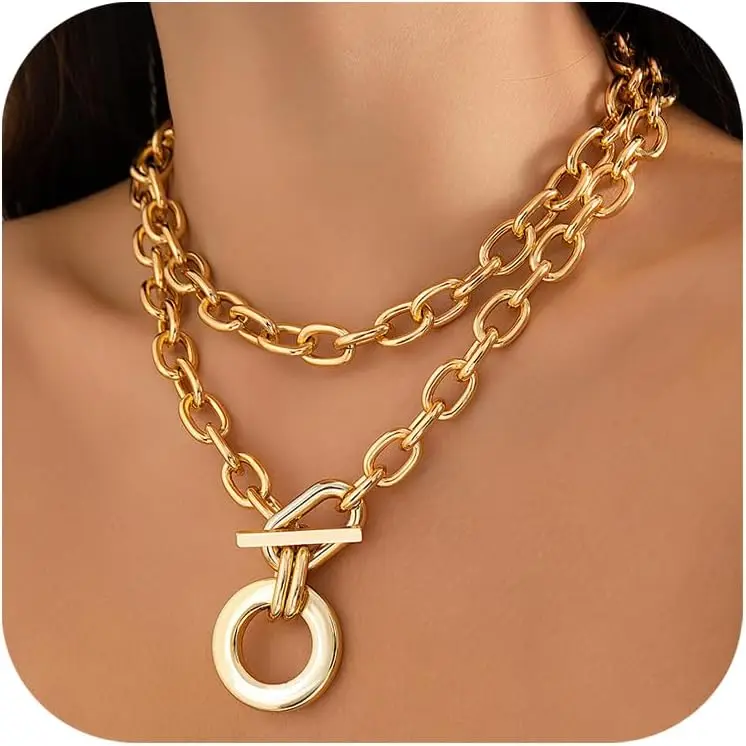 Gold Larered Neckalce 1