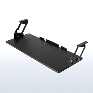 Under Desk Keyboard Tray with Swinging Height Adjustment